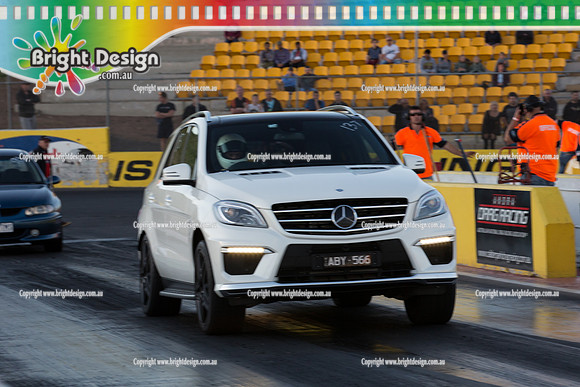 ANDRA Street Outlaws Drag Racing Quals Rnd 6 @ Calder Park 10 October 2014  (25879)  ABY566
