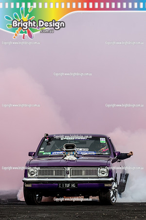 Summernats 29 SATURDAY 8 Jan 16  BDMP7018-2  1TUFHG BURNOUT