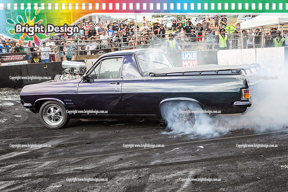 Summernats 28 Sunday 4 Jan 2015  BD  (8342)  BAD065 BURNOUT