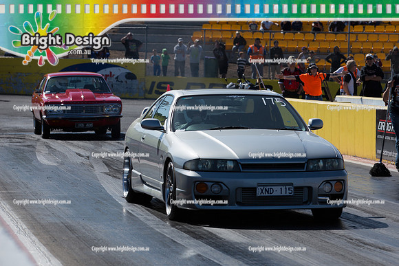 ANDRA Street Outlaws Drag Racing Quals Rnd 5 @ Calder Park 24 September 2014 (24409)  XND115