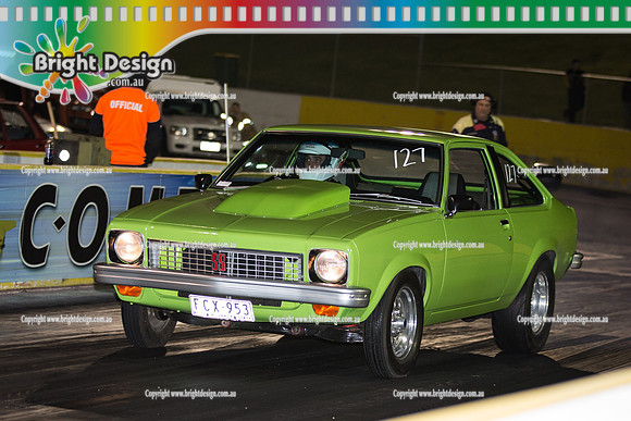 ANDRA Street Outlaws Drag Racing Quals Rnd 4 @ Calder Park  5 August 2014 (23173)  FCX953
