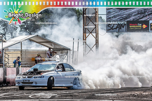 Summernats 34 Sunday 9 Jan 2022  BD__0564  FELONY BURNOUT