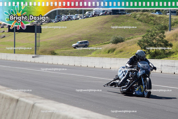 X-Champs @ Sydney Dragway SUN 4 May 2014  (6523)  BIKE TOP FUEL MOTORCYCLE TFT #1 CHRIS PORTER