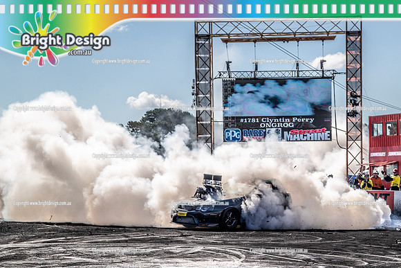 Summernats 34 Sunday 9 Jan 2022  BDMP2145  ONGROG BURNOUT