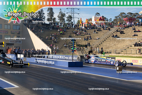 X-Champs @ Sydney Dragway SUN 4 May 2014  (6986)  TOP FUEL  TF 3698  PREMIAIR RACING  LAMATTINA RACING  TF 3056 JOHN LAMATTINA
