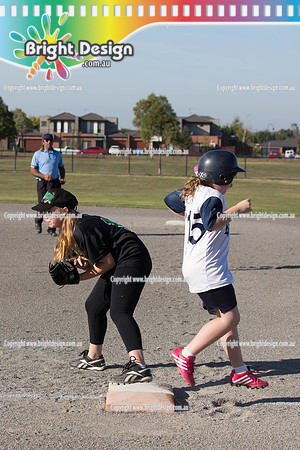 Berwisk Braves Softball  Club Finals Under 13 Girls  22 March 2015 (1023)