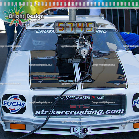 X-Champs @ Sydney Dragway SUN 4 May 2014  (6454)  TOP DOOR SLAMMER  TD 846  JOHN ZAPPIA RACING