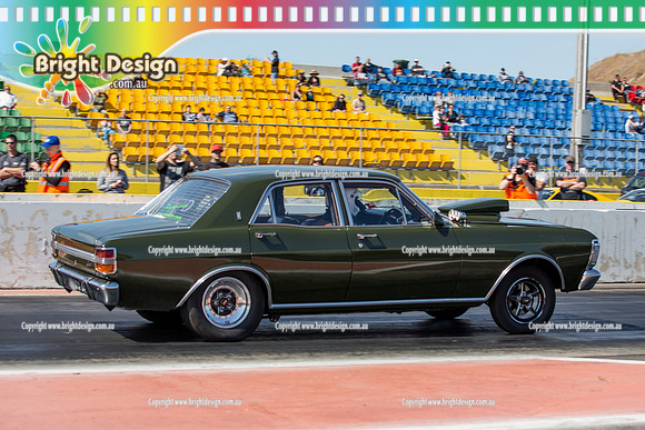 ANDRA Street Outlaws Drag Racing Quals Rnd 5 @ Calder Park 24 September 2014 (24088)  KYA844