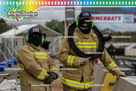 Summernats 34 Friday 7 Jan 2022  BDMP3192  BURNOUT PAD STAFF FIRE CREW
