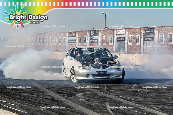 Skid City Day 4 @ Swan Hill Sept 2023 (12197) BIG NASTY BURNOUT COOPER LEE MADGWICK