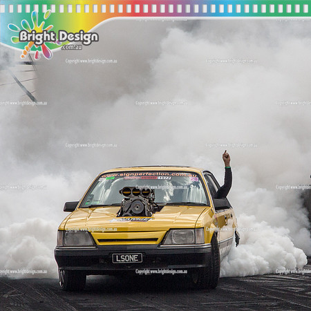 Summernats 28 Sunday 4 Jan 2015  BD  (8123)  LSONE BURNOUT