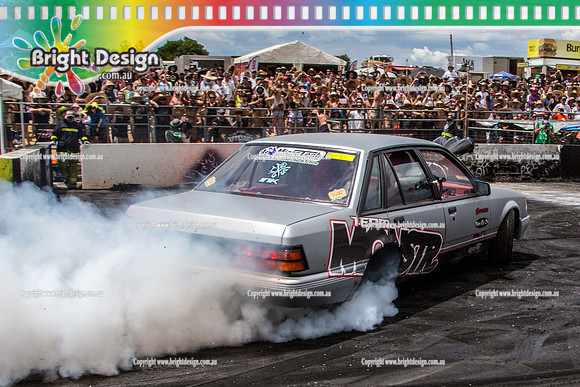 Summernats 28 Sunday 4 Jan 2015  BD  (7960)  CUTSIK BURNOUT
