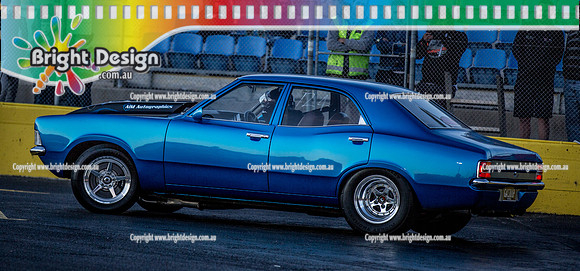 Fast Friday Street Meet Drag Racing @ Calder Park Raceway Drag Racing Firday 13 Nov 2015   (39138)-2  GASDUP CORTINA