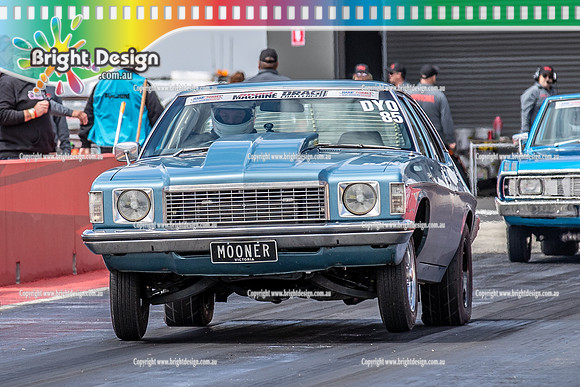 AAAA SMDC 8 Street Machine Drag Challenge Oct 2023 BDMP8556 MOONER STEVE HUTCHINS