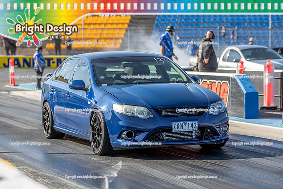 Fast Friday on Saturday @ Calder Park Drag Racing 12 October 2024 (172023) ZKN142