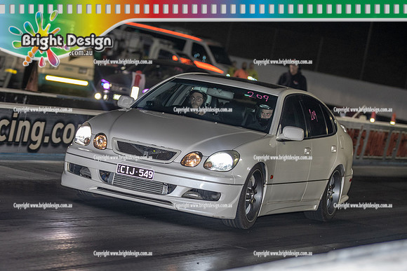Fast Friday & Roll Racing @ Calder Park Drag Racing 28 February 2025 (179017) CIJ549