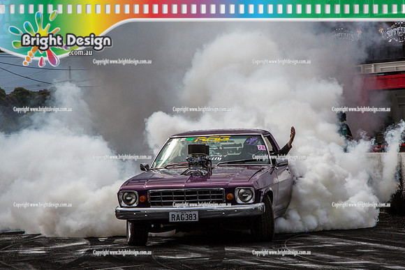 Summernats 28 Sunday 4 Jan 2015  BD  (8204)  RAG383 BURNOUT
