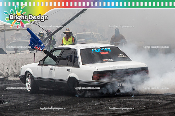 Summernats 28 Sunday 4 Jan 2015  BD  (7865)  CEMBLO BURNOUT