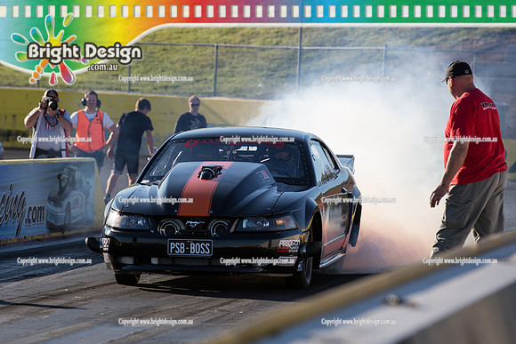 ANDRA Street Outlaws Drag Racing Quals Rnd 5 @ Calder Park 24 September 2014 (25339)  PSBBOSS  SKINNER  PSBBOSS  SKINNER