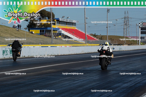 ANDRA Street Outlaws Drag Racing Quals Rnd 5 @ Calder Park 24 September 2014 (24854)  BIKE