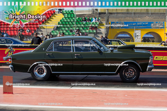 ANDRA Street Outlaws Drag Racing Quals Rnd 5 @ Calder Park 24 September 2014 (24086)  KYA844