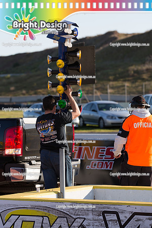 ANDRA Street Outlaws Drag Racing Quals Rnd 5 @ Calder Park 24 September 2014 (25370)  CROWD