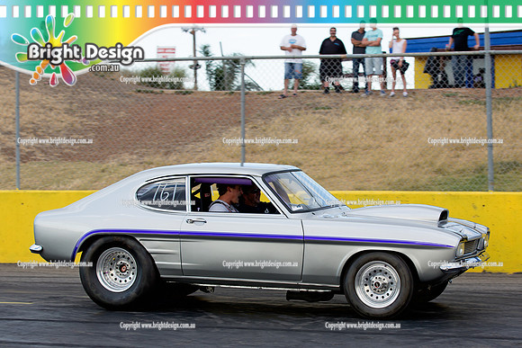 ANDRA Street Meet @ Calder Park Raceway  FRI 10 Jan 2014  (5801)  KARA ATHANS SLIVER CAPRI
