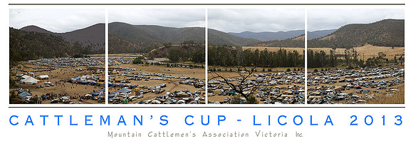 Aerial LOWRES  Cattleman's Cup 2013 @ Licola  White