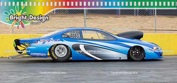 ANDRA John Taverna Classic #1 @ Calder Park Raceway March 1 2014  (11819)  BLUE DODGE  PRO 4883