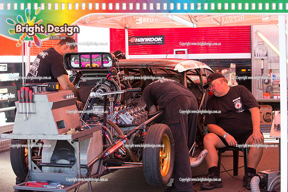 Australian Nationals @ Sydney Dragway Saturday 1 November 2014   (11001)  CROWD TEAM BRAY RACING VICTOR BRAY