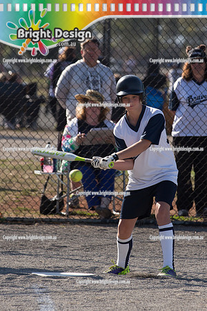 Berwisk Braves Softball  Club Finals Under 13 Girls  22 March 2015 (1112)-2