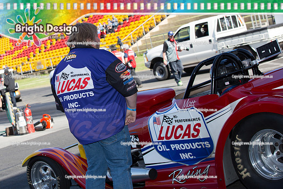 X-Champs @ Sydney Dragway SUN 4 May 2014  (6172)  SG #1 MATT FORBES  LUCAS OIL PRODUCTS INC