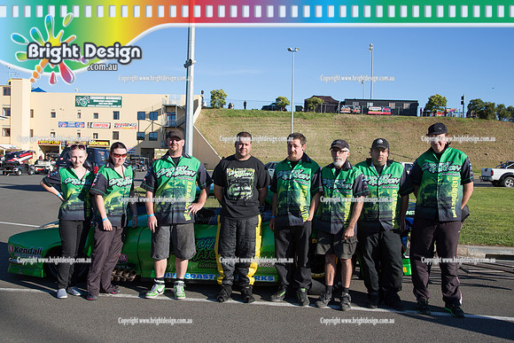 X-Champs @ Sydney Dragway SUN 4 May 2014  (7033)  CROWD  TD 2299  DANIEL GREGORINI  TOP DOOR SLAMMER  SCRATCH & MATCH RACING
