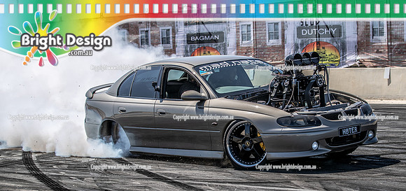 Skid City Day 4 @ Swan Hill Sept 2023 (9813) H8TER BURNOUT HEATH MADGWICK