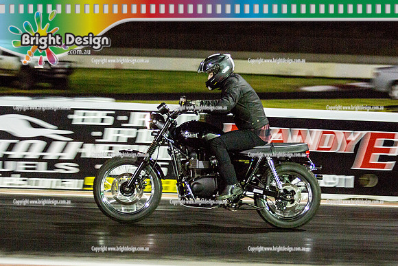 ANDRA Street Outlaws Drag Racing Quals Rnd 4 @ Calder Park  5 August 2014 (23365)  BIKE