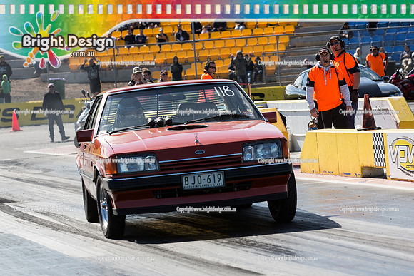 ANDRA Street Outlaws Drag Racing Quals Rnd 5 @ Calder Park 24 September 2014 (24193)  BJO619