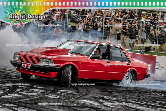 Summernats 34 Friday 7 Jan 2022  BDMP3227  MY80XD BURNOUT