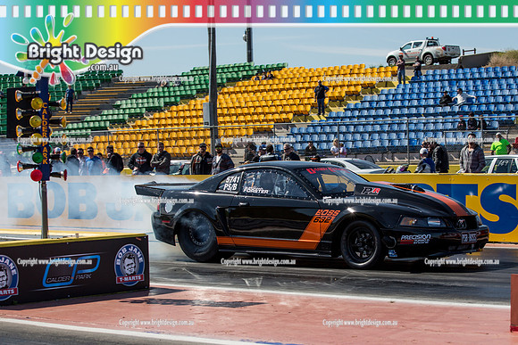 ANDRA Street Outlaws Drag Racing Quals Rnd 5 @ Calder Park 24 September 2014 (24089)  PSB 5741  GLEN SKINNER FORSTER  PSBBOS