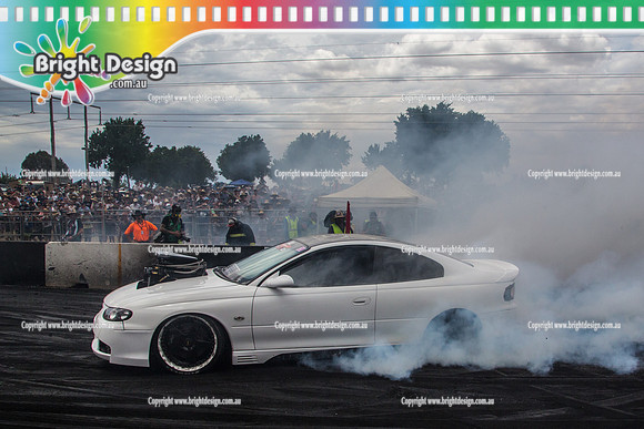 Summernats 28 Sunday 4 Jan 2015  BD  (8026)  FEAR BURNOUT