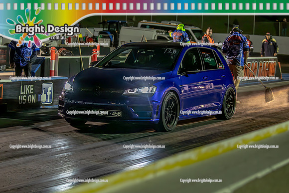 Fast Friday & Roll Racing @ Calder Park Drag Racing 19 April 2024 (166257)- BVI458
