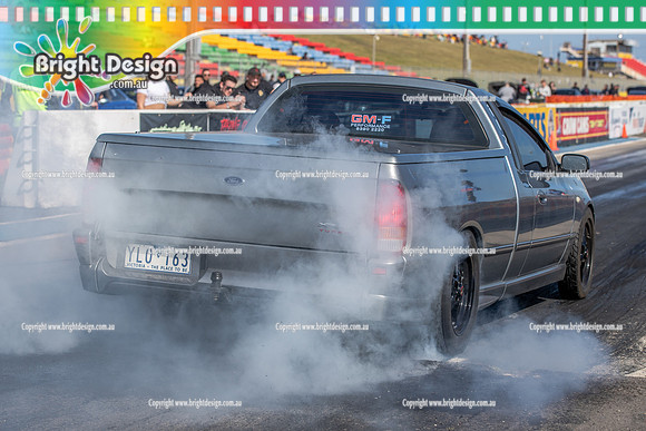Fast Friday on Saturday @ Calder Park Drag Racing 12 October 2024 (171729) YLO163