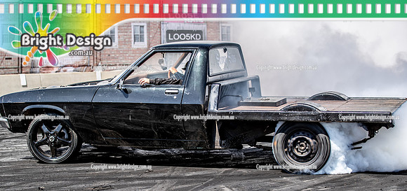 Skid City Day 4 @ Swan Hill Sept 2023 (10206) LIQUORICE BURNOUT