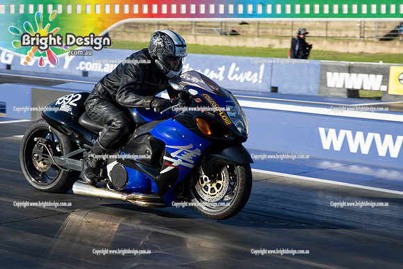 X-Champs @ Sydney Dragway SUN 4 May 2014  (6951)  COMP BIKE  CAB 1592 ROSS SMITH
