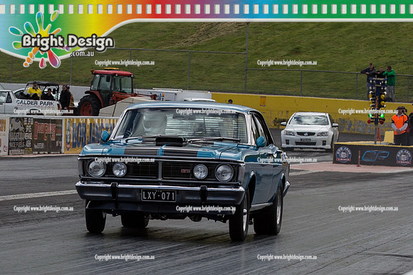 ANDRA Street Outlaws Drag Racing Qualifiers Rnd 3 @ Calder Park  SUN 24 Aug 2014   (21324)  LXY071