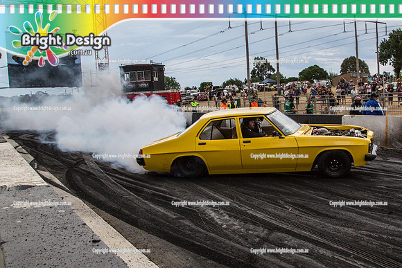 Summernats 28 Sunday 4 Jan 2015  BD  (8386)  TUFZED BURNOUT