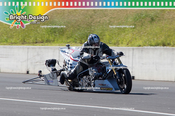 X-Champs @ Sydney Dragway SUN 4 May 2014  (6527)  BIKE  BIKE TOP FUEL MOTORCYCLE TBM 1877 LEONARD AZZOPARDI