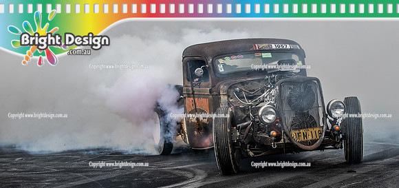 Summernats 34 Friday 7 Jan 2022  BDMP3674  JFN118 BURNOUT