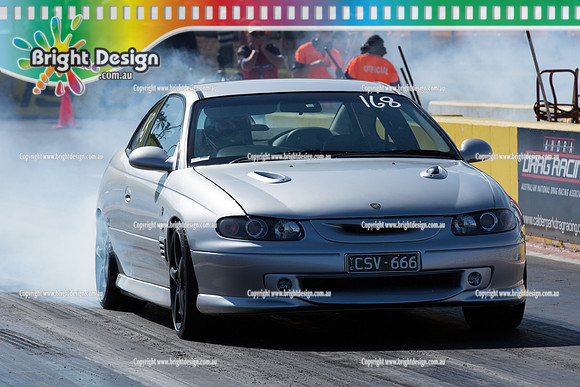 ANDRA Street Outlaws Drag Racing Quals Rnd 5 @ Calder Park 24 September 2014 (24438)  CSV666