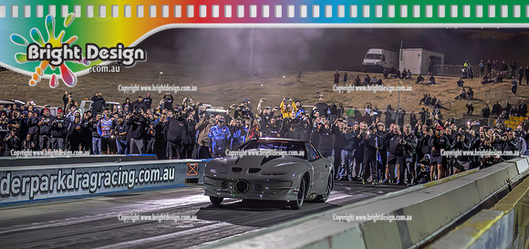 Street Outlaws NPK No Prep Kings vs Australia @ Calder D2 19 March 2023 (149467) RPM 5402 JOHN RICCA