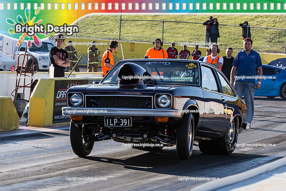 ANDRA Street Outlaws Drag Racing Quals Rnd 5 @ Calder Park 24 September 2014 (25259)  ILP391